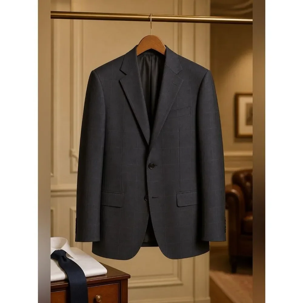Gray Petrocelli Blazer in a 38R